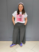 Spodnie kuloty LINO Wendy Trendy grafit