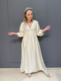 Sukienka DOLORES śmietanka