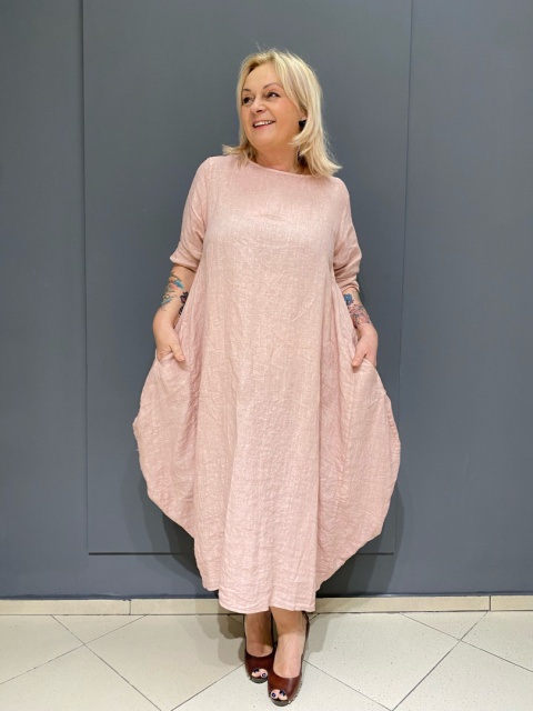 Sukienka MARGARET Wendy Trendy puder Sukienka MARGARET Wendy Trendy puder
