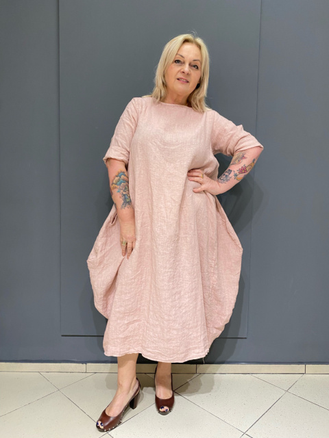 Sukienka MARGARET Wendy Trendy puder Sukienka MARGARET Wendy Trendy puder