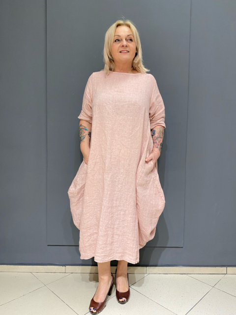 Sukienka MARGARET Wendy Trendy puder Sukienka MARGARET Wendy Trendy puder