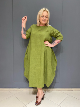 Sukienka MARGARET Wendy Trendy szpinak