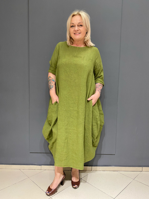 Sukienka MARGARET Wendy Trendy szpinak Sukienka MARGARET Wendy Trendy szpinak