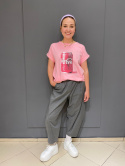 T-shirt JULA PEPSI baby pink