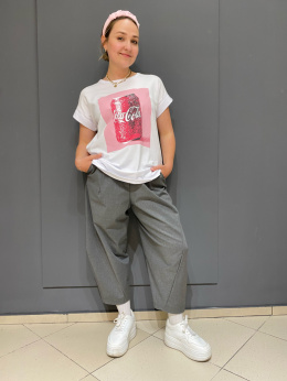 T-shirt JULA PEPSI biała