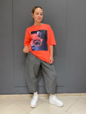 T-shirt TULIA LAMA koral