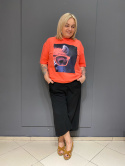 T-shirt TULIA LAMA koral