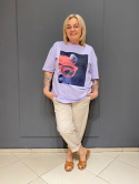 T-shirt TULIA LAMA lila