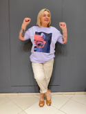 T-shirt TULIA LAMA lila