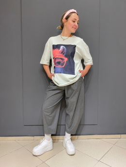 T-shirt TULIA LAMA mięta