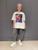T-shirt TULIA LAMA mięta