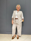 Kamizelka TRINI Rivabella len beż
