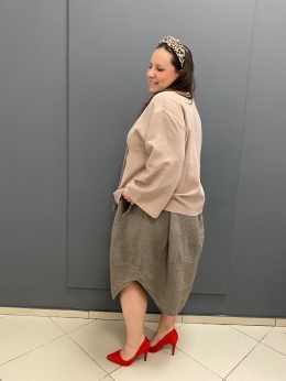 Kimono MAURIS karmelowe