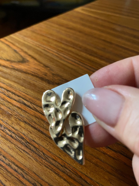 Kolczyki LOVE gold Kolczyki LOVE gold