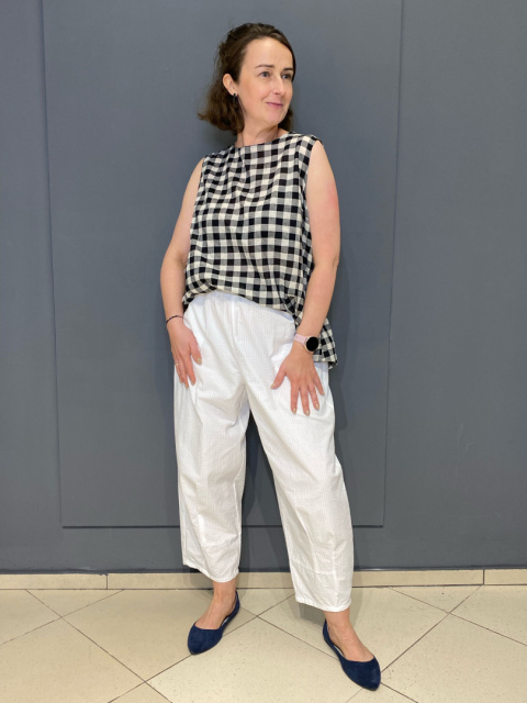 Spodnie TELI Wendy Trendy bianco Spodnie TELI Wendy Trendy bianco