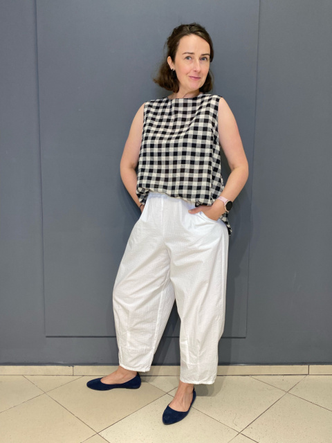 Spodnie TELI Wendy Trendy bianco Spodnie TELI Wendy Trendy bianco
