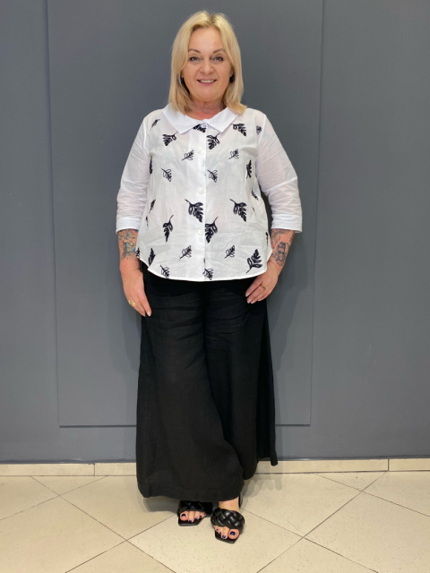 Spodnie kuloty LINO Wendy Trendy nero Spodnie kuloty LINO Wendy Trendy nero