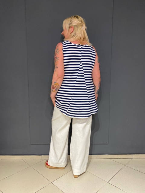 Top MARTA Rivabella paski navy Top MARTA Rivabella paski navy