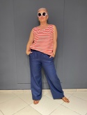 Top MARTA Rivabella paski red