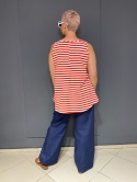 Top MARTA Rivabella paski red