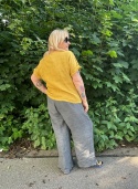 Bluzka Bluza FIDŻI Wendy Trendy len curry