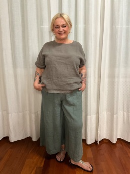 Bluzka Bluza FIDŻI Wendy Trendy len fango