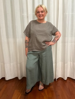 Bluzka Bluza FIDŻI Wendy Trendy len fango