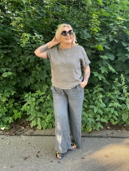 Bluzka Bluza FIDŻI Wendy Trendy len fango