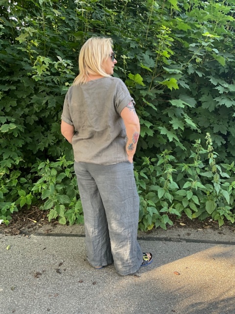 Bluzka Bluza FIDŻI Wendy Trendy len fango Bluzka Bluza FIDŻI Wendy Trendy len fango