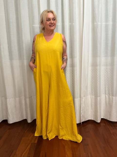 Kombinezon CELINA yellow Kombinezon CELINA yellow