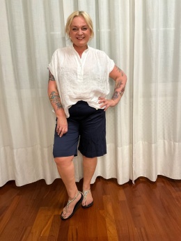 Spodnie Bermudy ULA navy