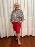 Spodnie Bermudy ULA red