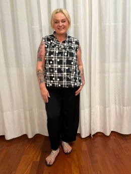 Spodnie MONZA Wendy Trendy czarne