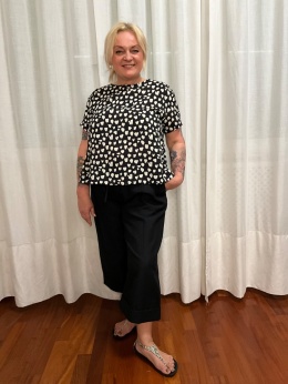 Spodnie DEZZA Wendy Trendy czarne