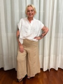 Spodnie kuloty LINO Wendy Trendy latte