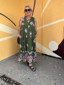 Sukienka Alia oliwka