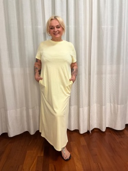Sukienka TULA Wendy Trendy masełko