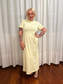 Sukienka TULA Wendy Trendy masełko