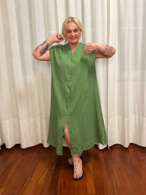 Sukienka WANDA green Sukienka WANDA green