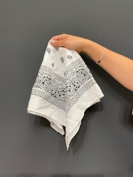 Apaszka bandana bianco