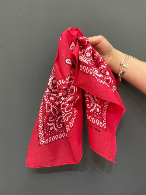Apaszka bandana red