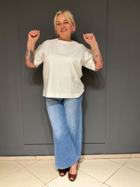 Bluzka TOMI Rivabella śmietanka Bluzka TOMI Rivabella śmietanka