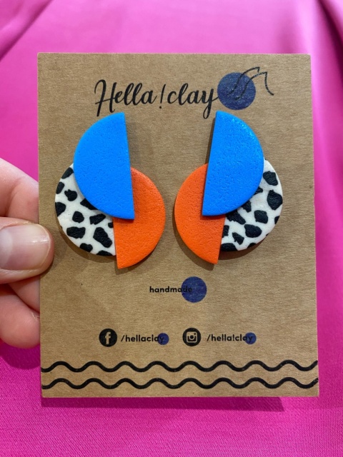 Kolczyki Hella!clay 10