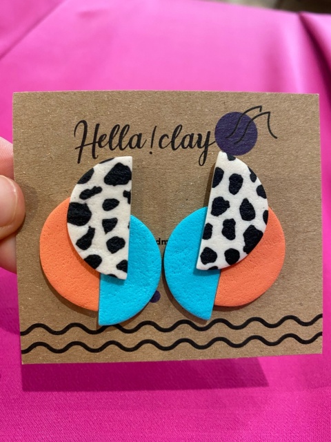 Kolczyki Hella!clay 2