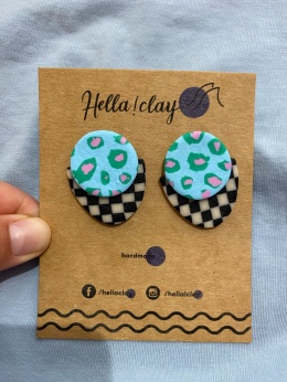 Kolczyki Hella!clay 7