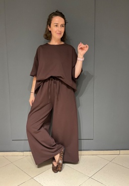 Komplet dresowy MOSS Rivabella choco