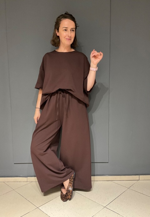 Komplet dresowy MOSS Rivabella choco Komplet dresowy MOSS Rivabella choco