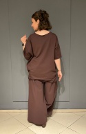 Komplet dresowy MOSS Rivabella choco