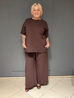 Komplet dresowy MOSS Rivabella choco