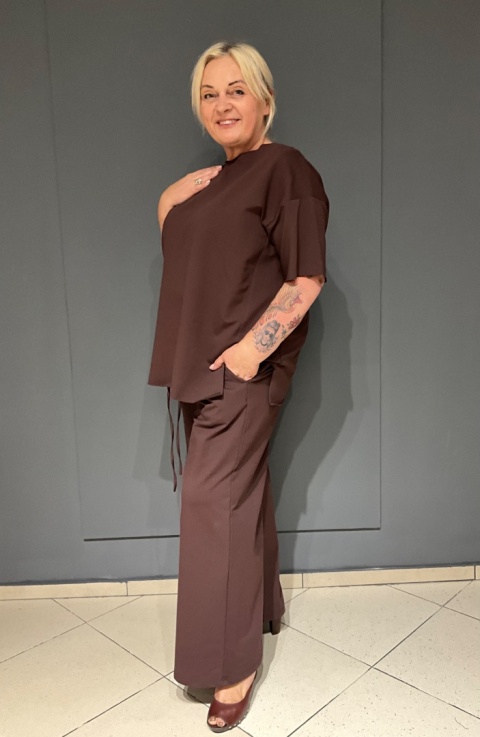Komplet dresowy MOSS Rivabella choco Komplet dresowy MOSS Rivabella choco